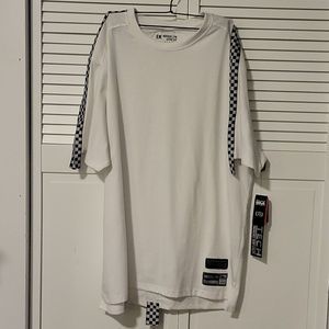 Big and tall white shirt